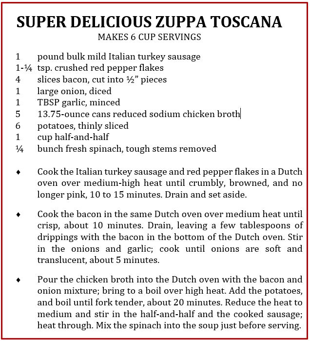 Super Delicious Zuppa Toscana Recipe