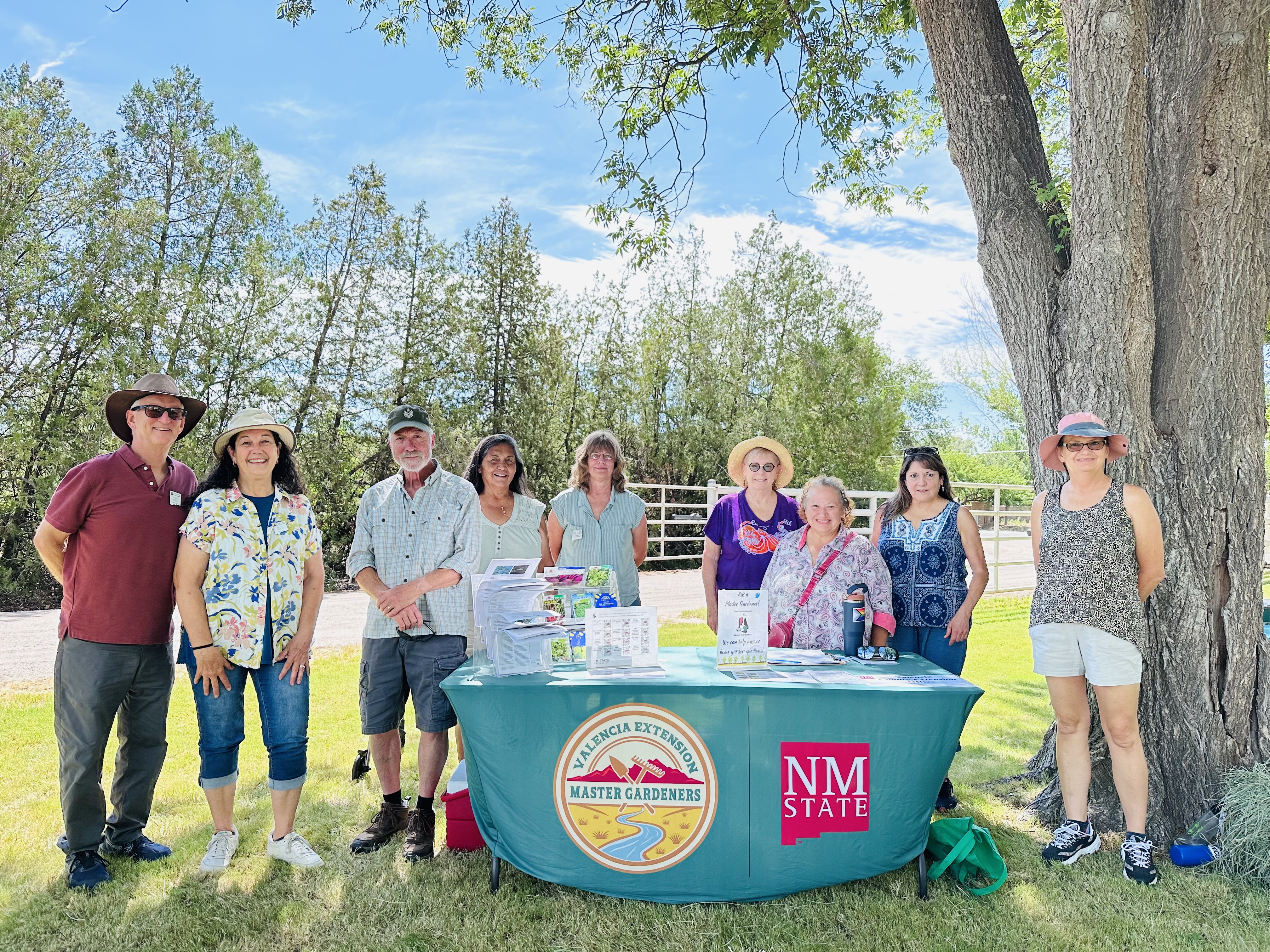 Members of Valencia Master Gardener Program